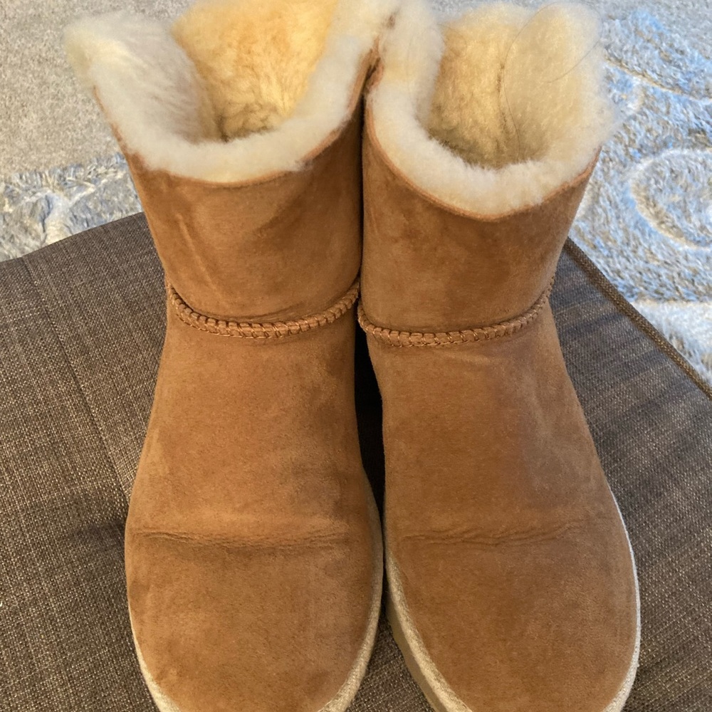 UGG shirt boots